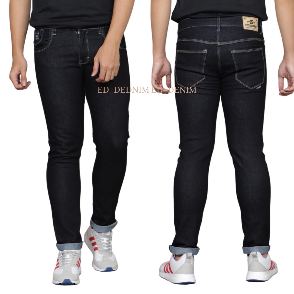 Celana Jeans Pria Panjang Slim Fit Strecth / Celana Cowok Jeans