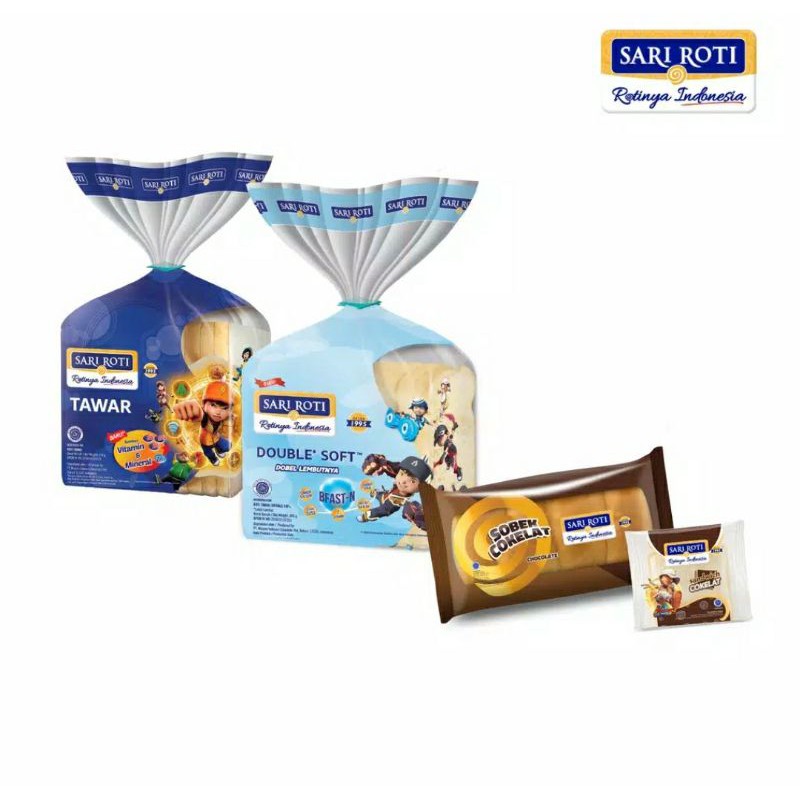 

Sari roti paket hemat 3