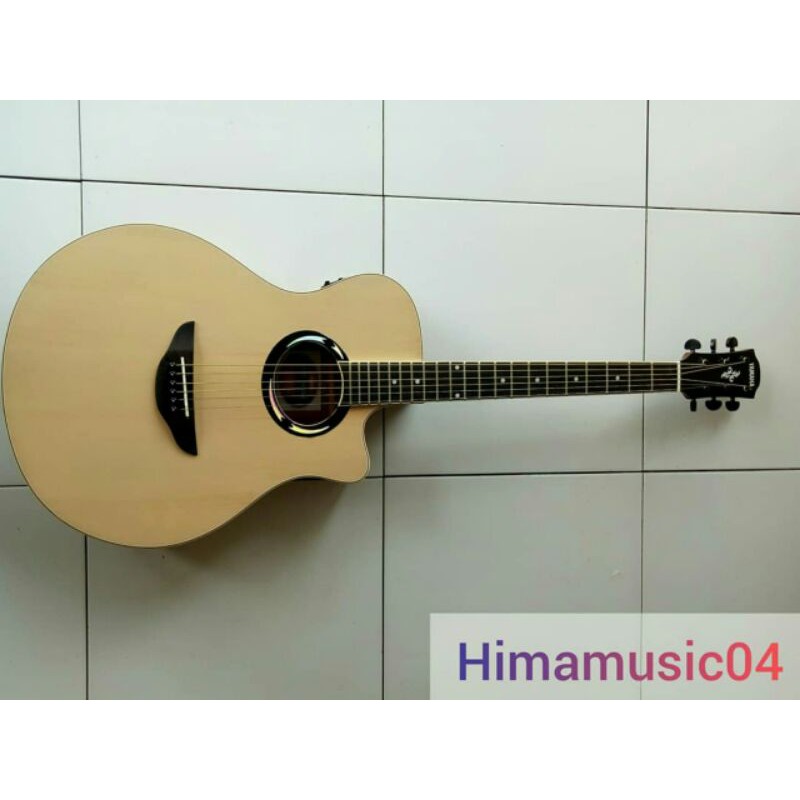 gitar akustik elektrik yamaha apx custom