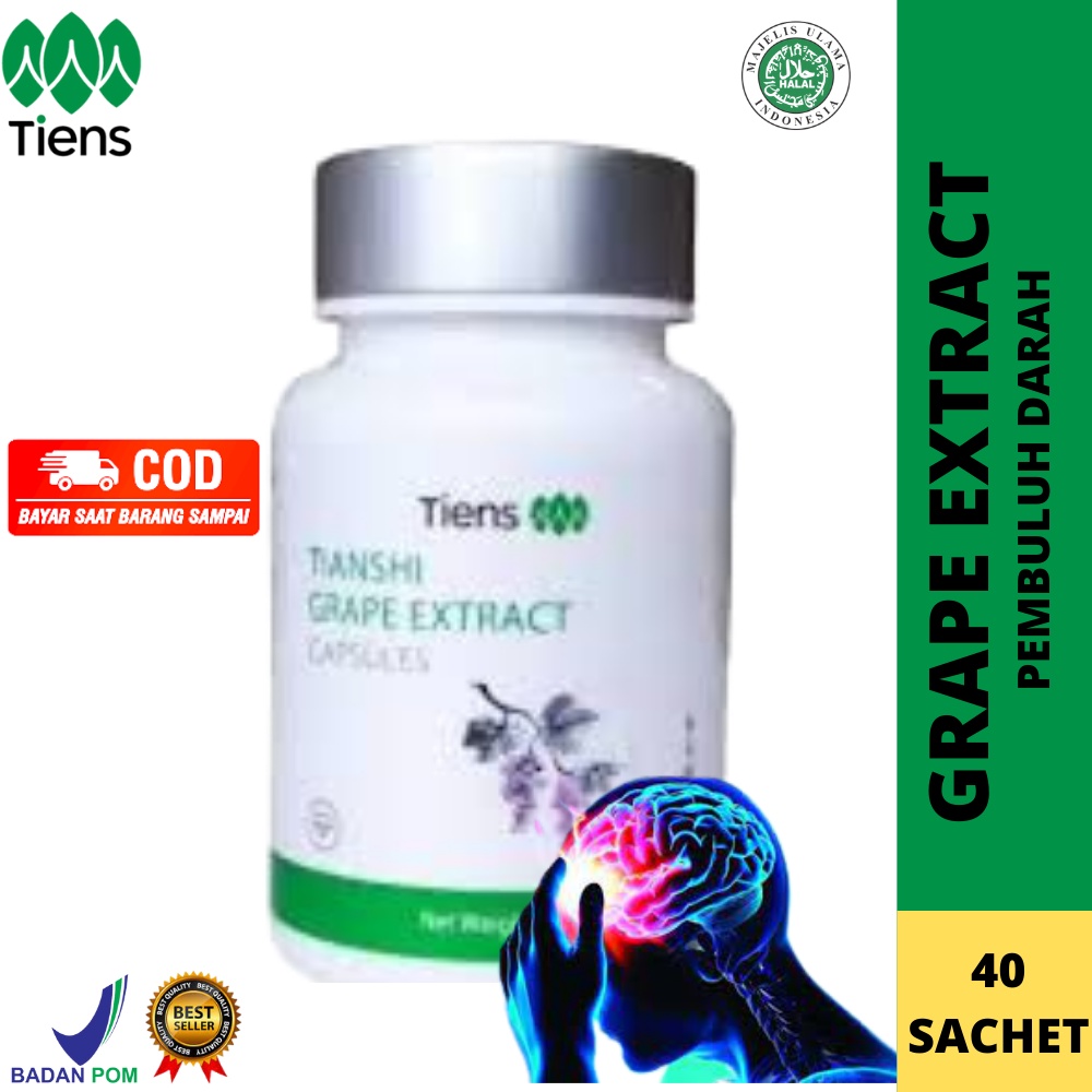 

TIANSHI GRAPE EXTRACT CAPSULE - PEMBULUH DARAH