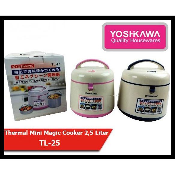 Yoshikawa Thermal Mini Magic Cooker 2,5 liter TL-25