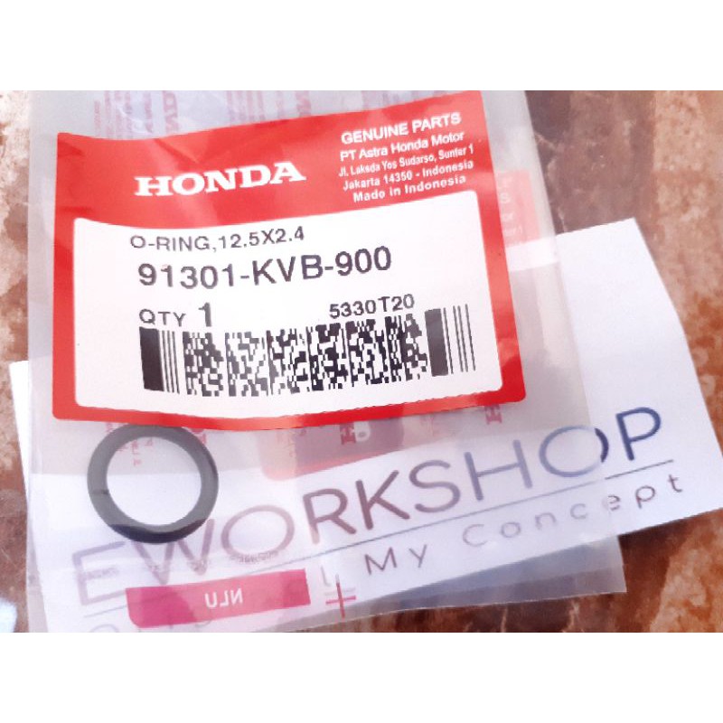 Sil Seal O Ring Pipa Water Pump - Vario  Asli Honda 91301KVB900