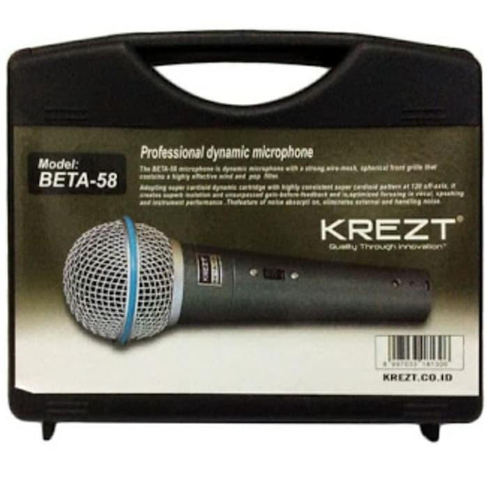 Mic Krezt Beta-58 / Microphone Krezt Beta58 Krezt beta 58