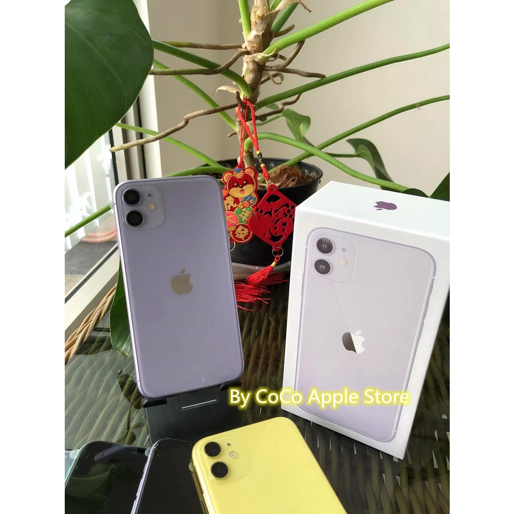 Apple iPhone 11 128GB Silent Fullset original Second Like New Mulus 100% 3utools All Green (Garansi 1Bulan)