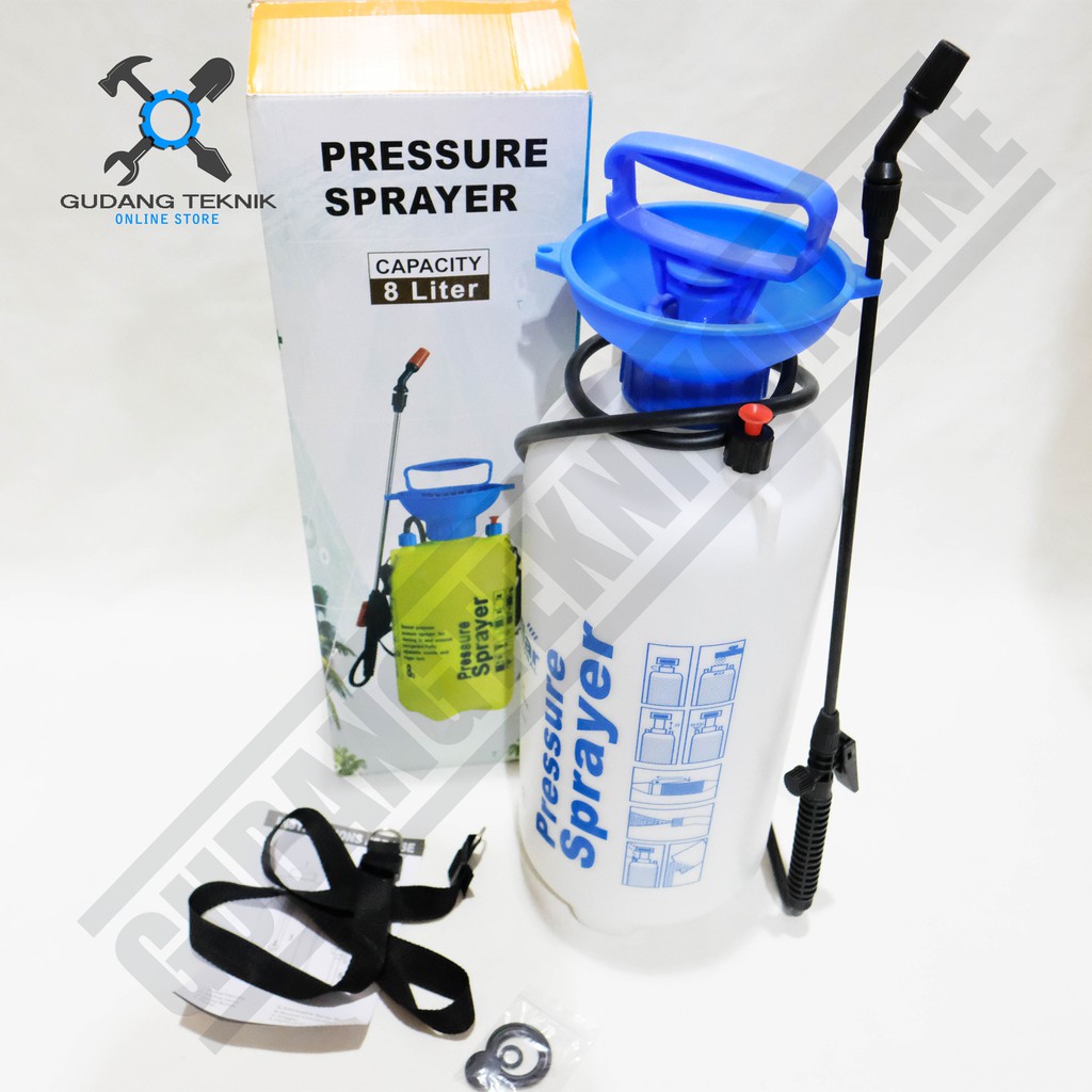 Mollar Semprotan Hama Manual 8L / Pressure Sprayer Desinfektan 8Liter