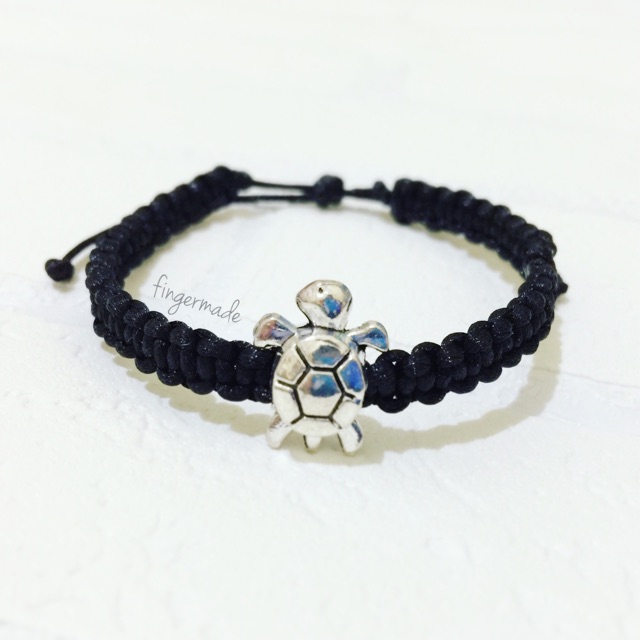 GELANG TORTOISE MACRAME / gelang tali handmade kura kura / gelang turtle