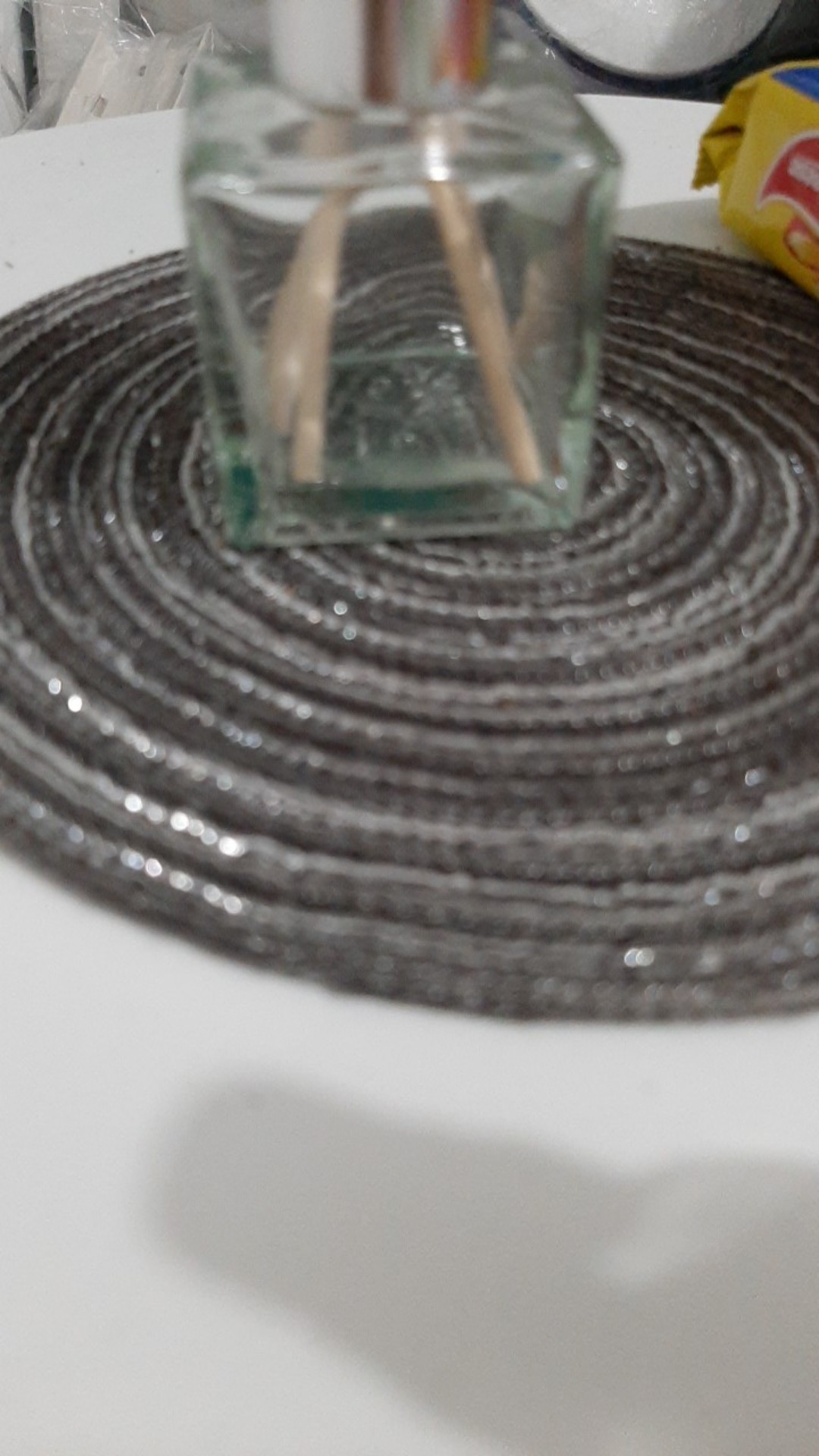 Round Design Table Insulation Pad Solid Non Slip Table Mat Decor Newest