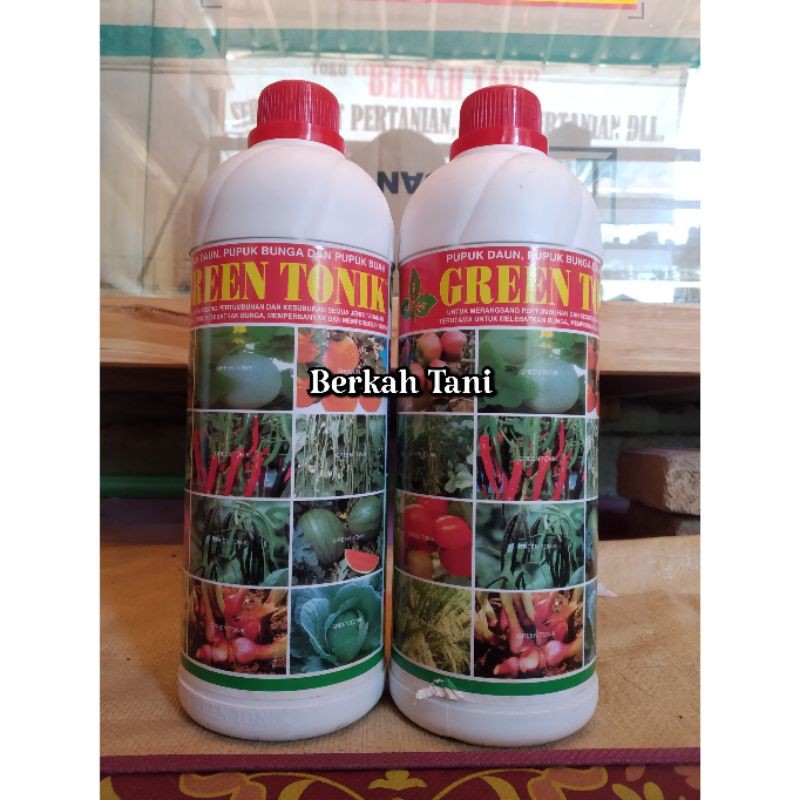 Green Tonik Pupuk Cair PPC/Pupuk Daun Buah Bunga/Pupuk Tanaman Lebat/Green Tonik 1 liter