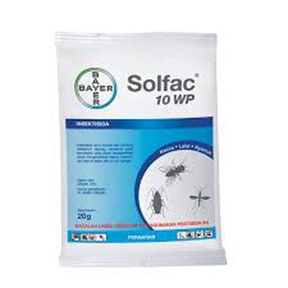 Solfac 10 WP @ 20 Gram (Racun Kecoa, Nyamuk dan Lalat) | Shopee Indonesia