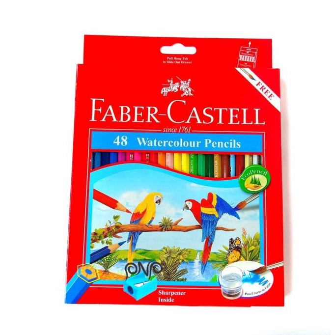 

`````````] FABER CASTELL 48 WATER COLOUR PENCIL/PENSIL WARNA WATER COLOUR