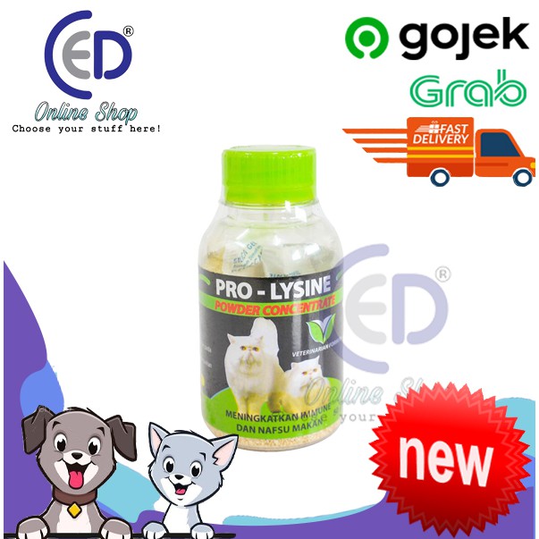 PRO-LYSINE CAT VITAMIN PENAMBAH NAFSU MAKAN &amp; IMUN UNTUK KUCING