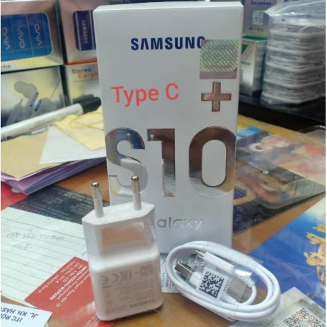 Tc Charger SAMSUNG S10+ Original Adaptor 3.0A Fast Charging Type C