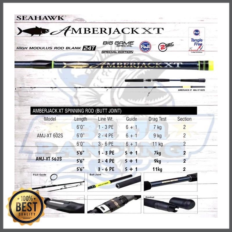JORAN SEAHAWK AMBERJACK BC