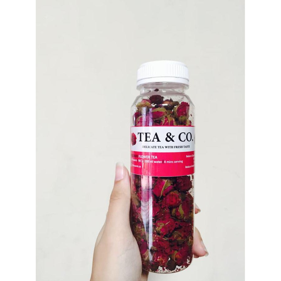 

Teh Mawar / Bunga Mawar Kering /Dried Rose Bud Tea Organic 40 gram TERJAMIN