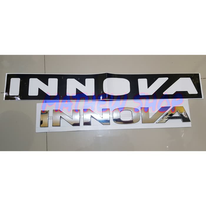 Emblem Kap Mesin Innova Chrome Logo Kap Mesin Innova Emblem Innova