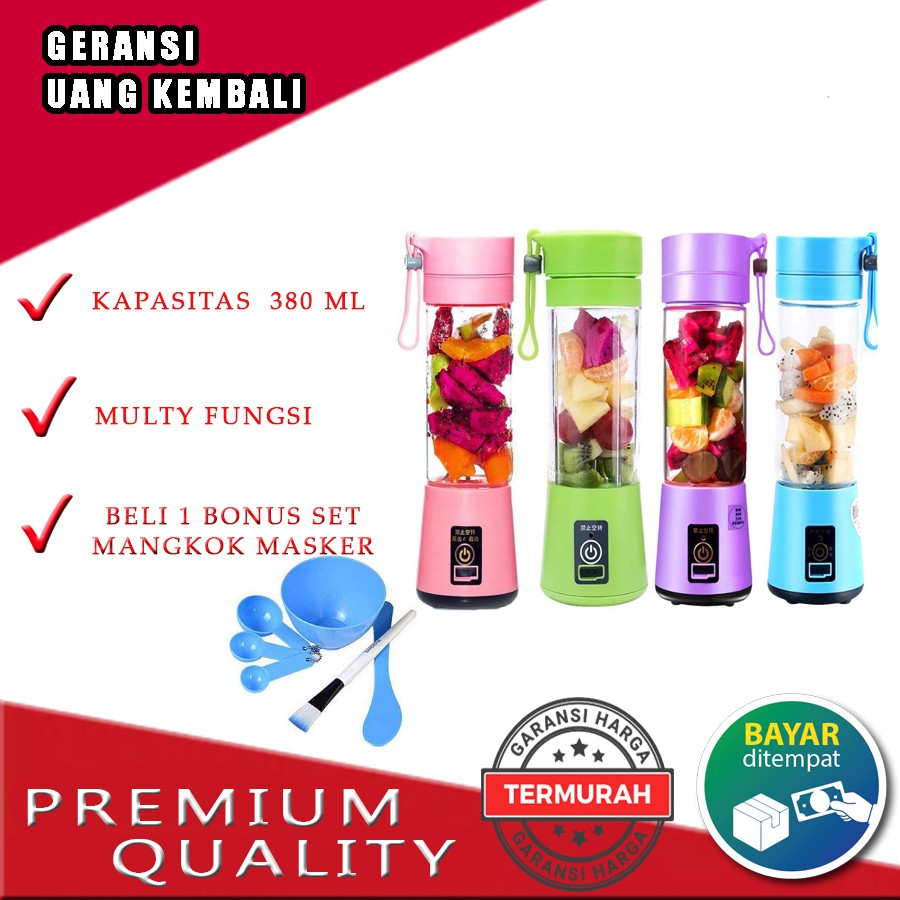 Jual blender plastik murah blender juice blender portable mini blender