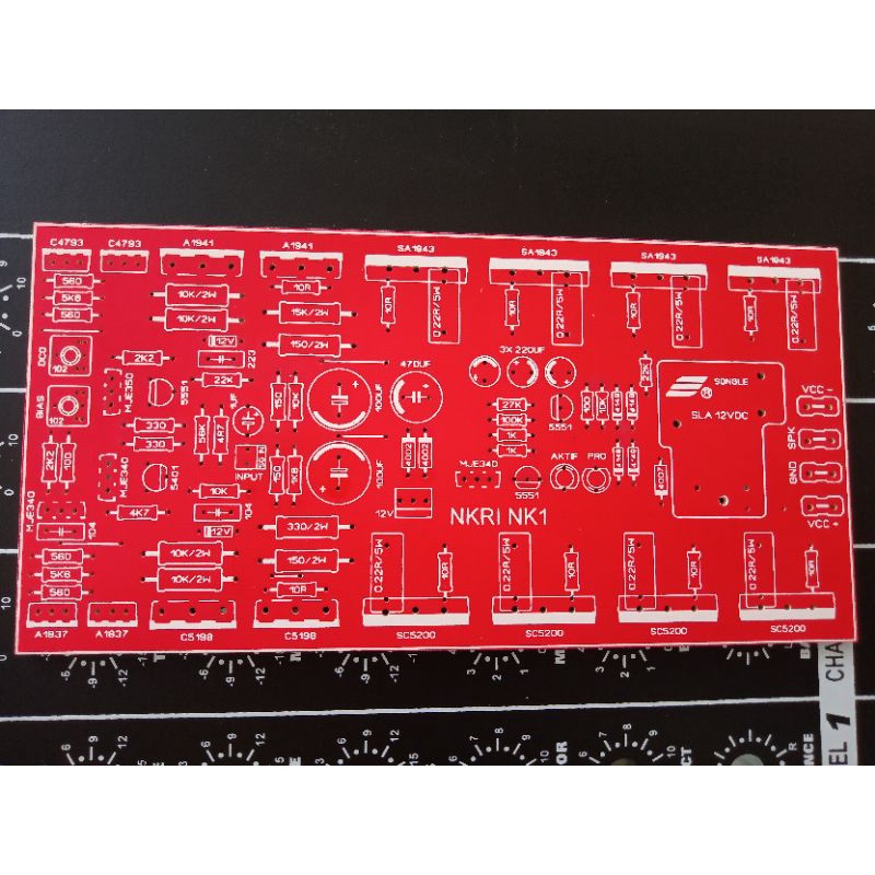 PCB NKRI NK 1 + FINAL FIBER PUTIH