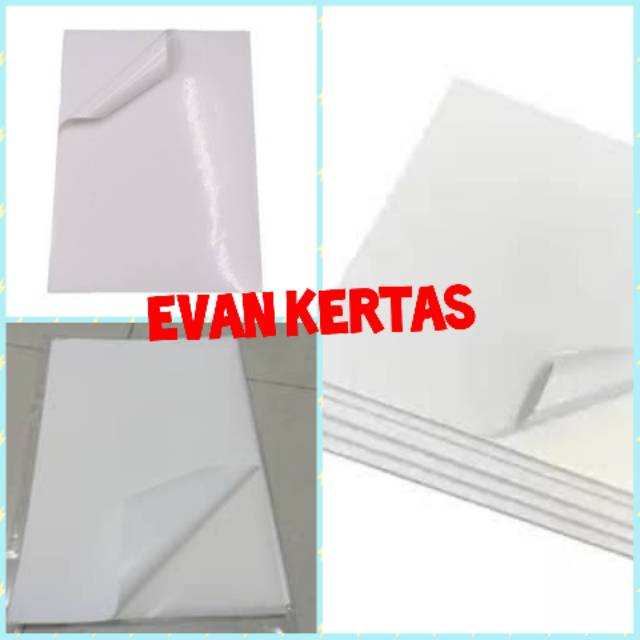 

Sticker Vinyl uk Folio isi 100 Lembar