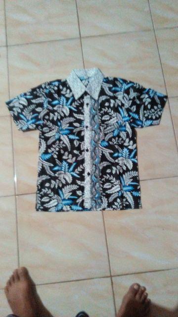 Batik Couple Keluarga Sania Ruffle Ori Ndoro Jowi Dnt Blarakbiru