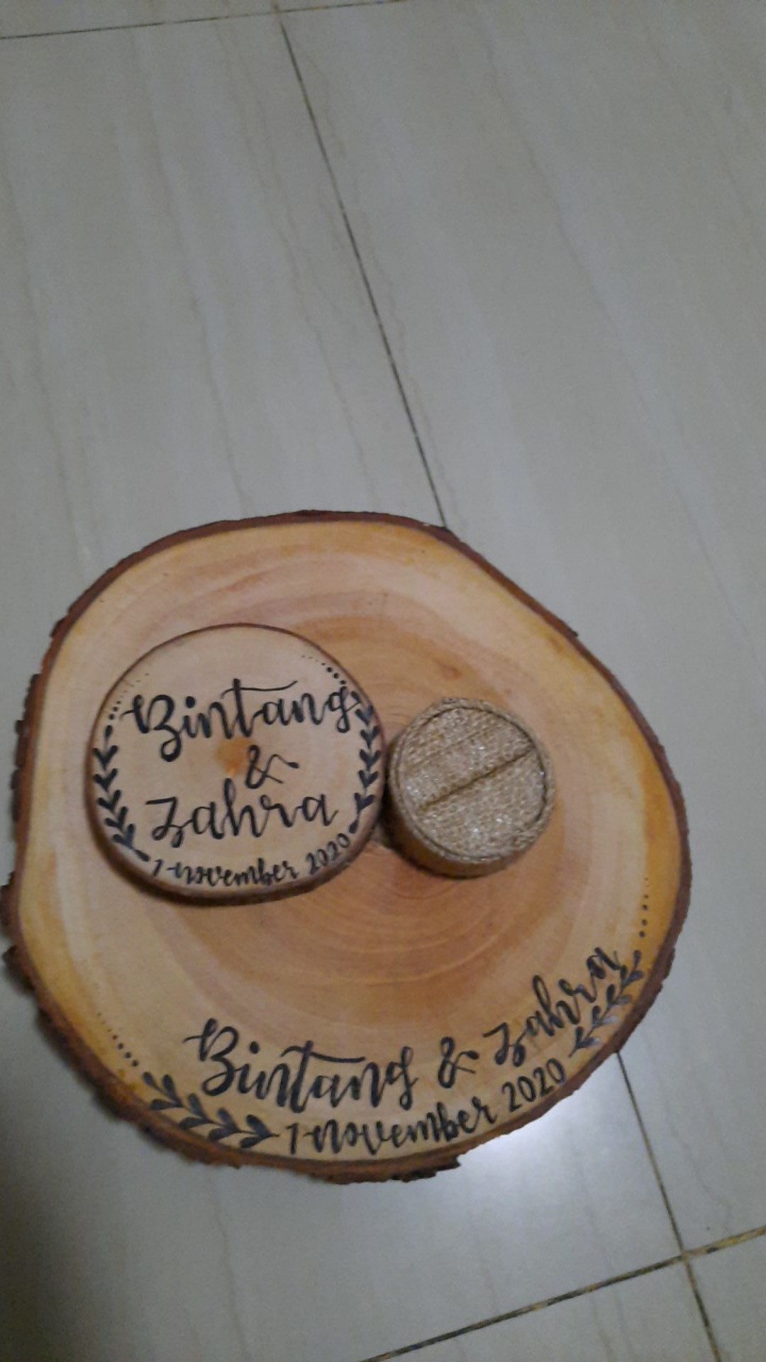 Potongan Kayu | Talenan Kayu | Slice Wood Diameter 20-22 Cm