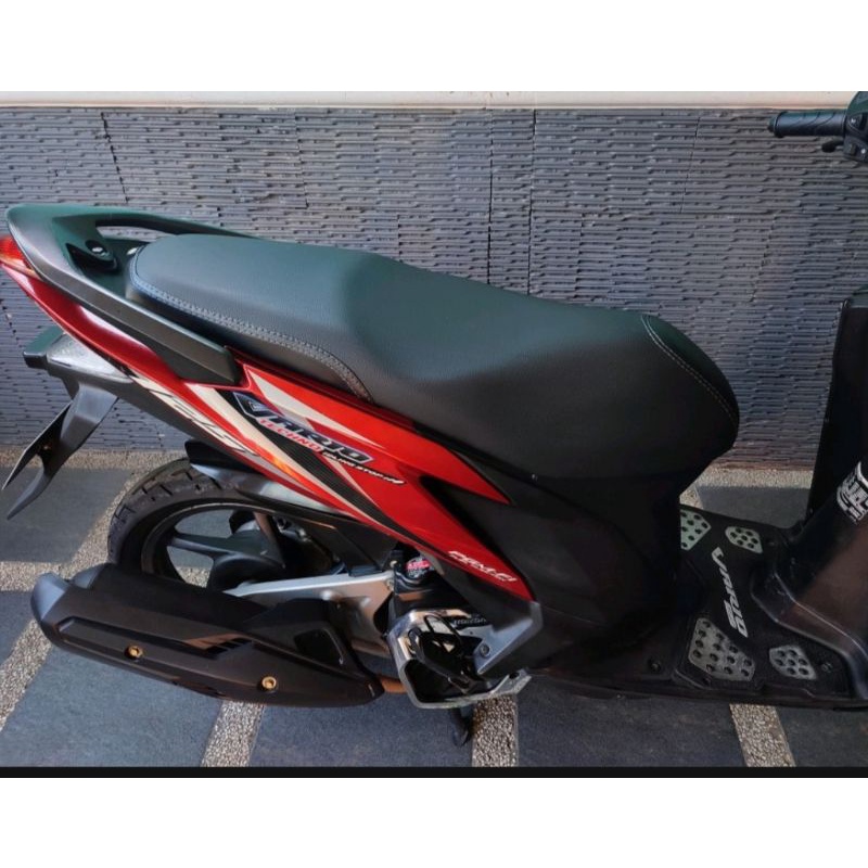 COVER KULIT JOK HONDA VARIO BEAT SCOOPY BAHAN MBTECH