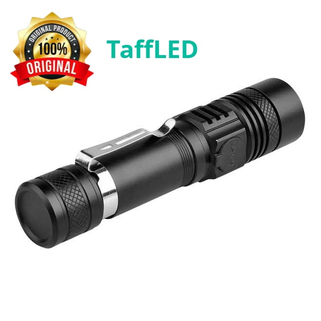 Senter LED USB Rechargeable XML-T6 6200 Lumens 10W - aP15