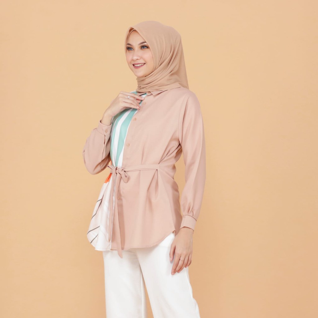 TOKOMILKAN - Atasan Wanita Arina Blouse Print