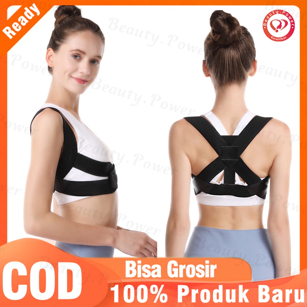 Sabuk Penyangga Punggung Posture Corrector Brace Support Body Support Corrector Terapi Punggung/unisex