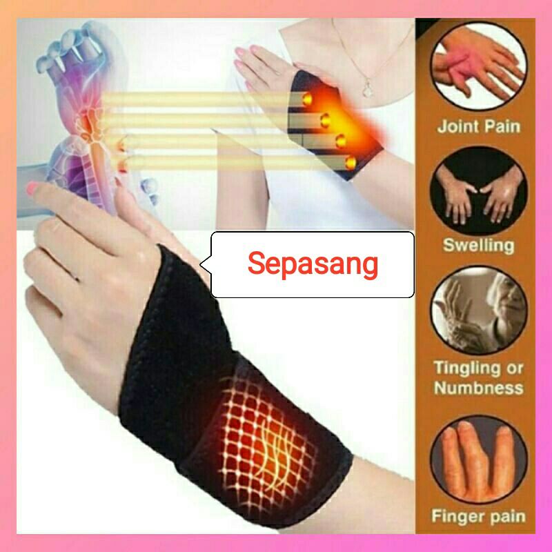 Arthritis With Magnetic Heating Wrist Therapy Tangan