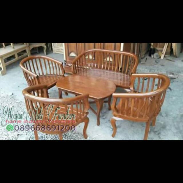 Kursi tamu jati betawi/kursi jati/kursi betawi/kursi tamu