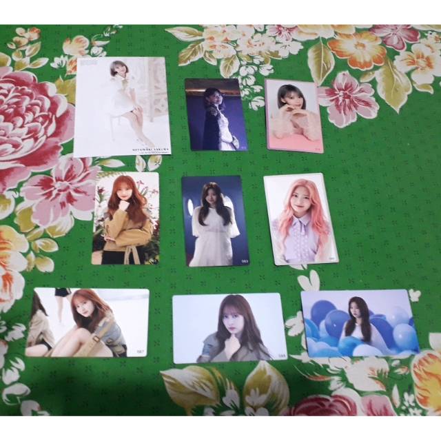 IZ*ONE / IZONE KIM MINJU MIYAWAKI SAKURA PHOTO PACK / PP | PHOTOCARD / PC