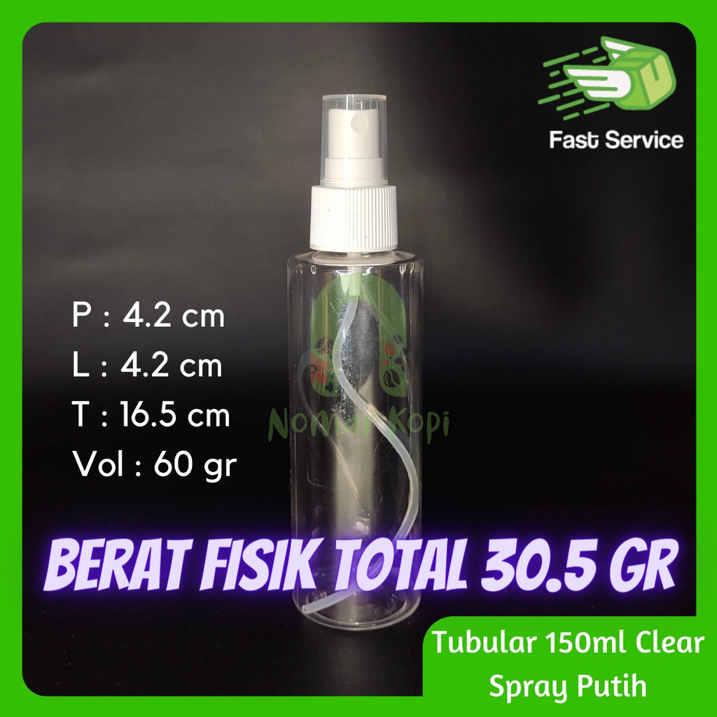 Botol 150ML Tabular Clear Spray