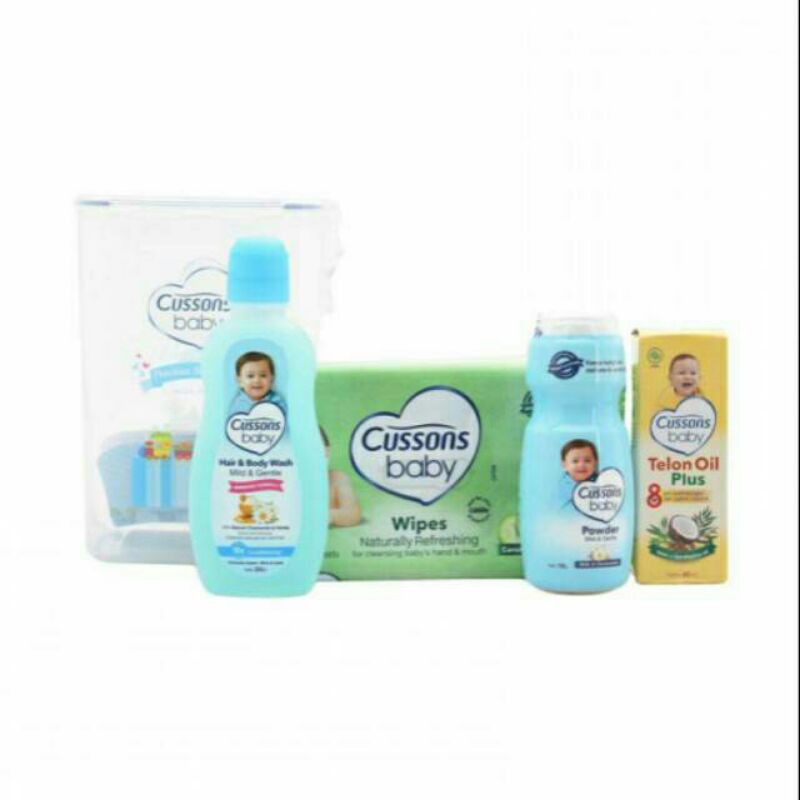 cusson's baby value pack / cussons gift box / paket bedak bayi / paket kado bayi / harga sedulur