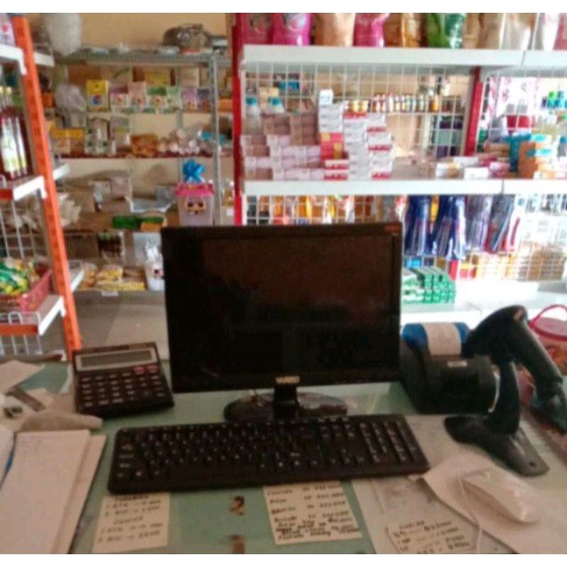 MESIN KASIR PC LENGKAP