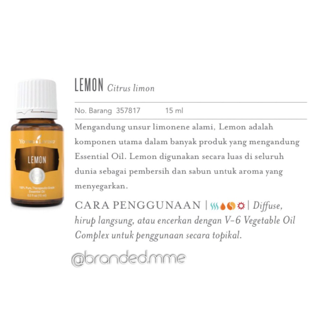Lemon Young Living Essential Oil