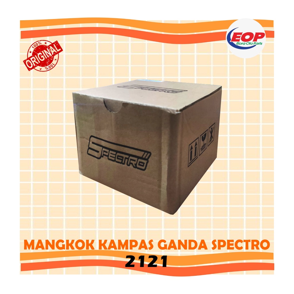 Mangkok Kampas Ganda Original Spectro Vario 125/150 PCX 150 ADV  2121