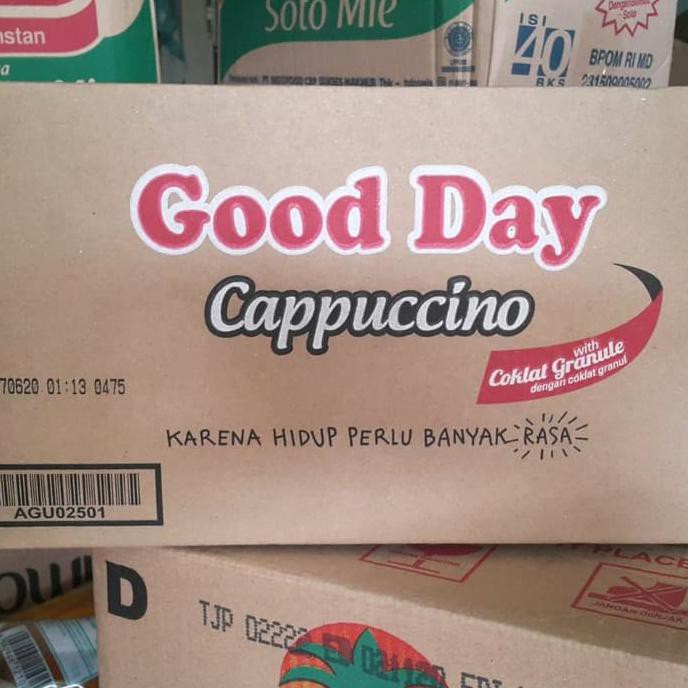 

PROMO GOOD DAY CAPPUCINO 1 dus (12 renceng = 120 sachet)