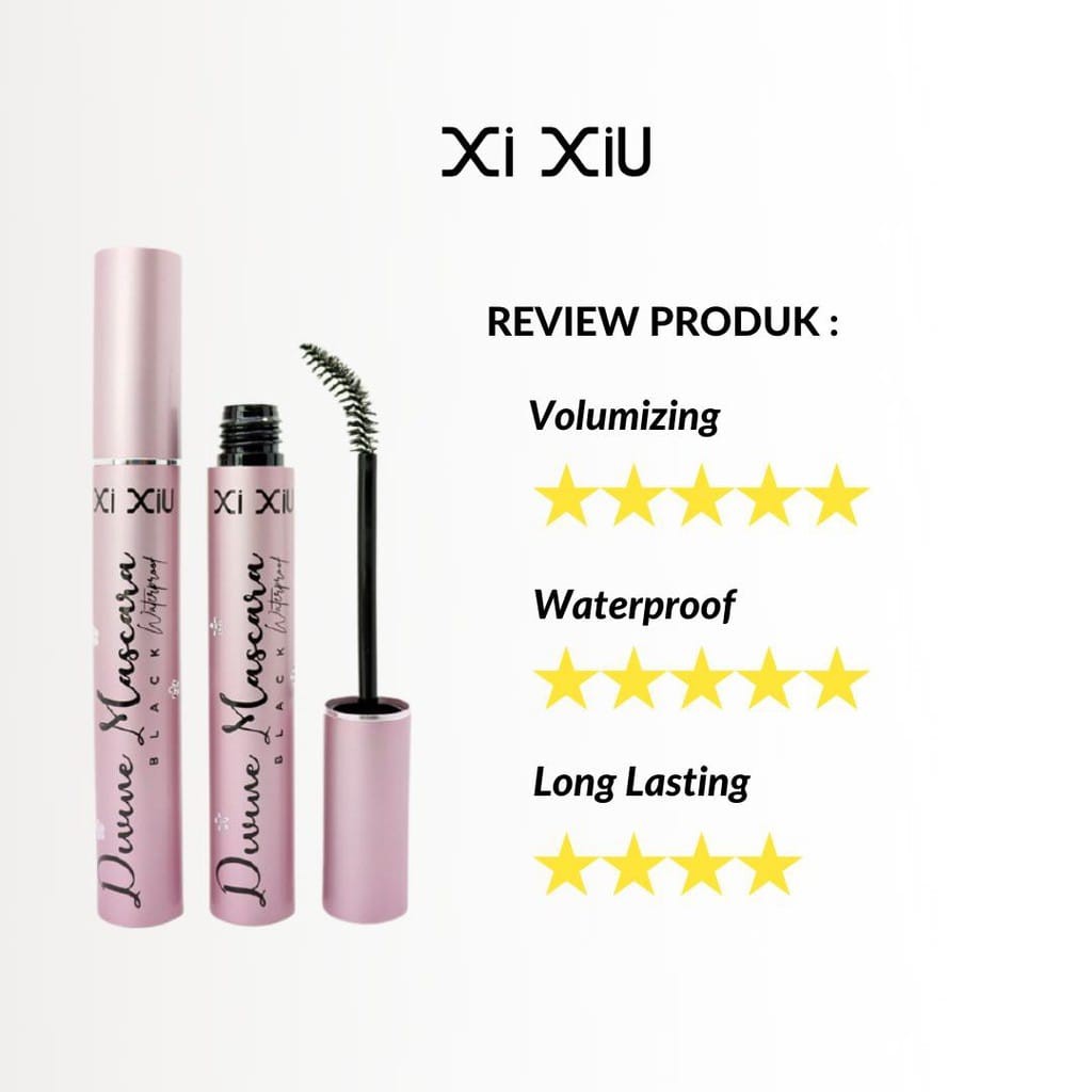XI XIU DIVANE MASCARA BLACK WATERPROFF-XI XIU MASCARA-BPOM