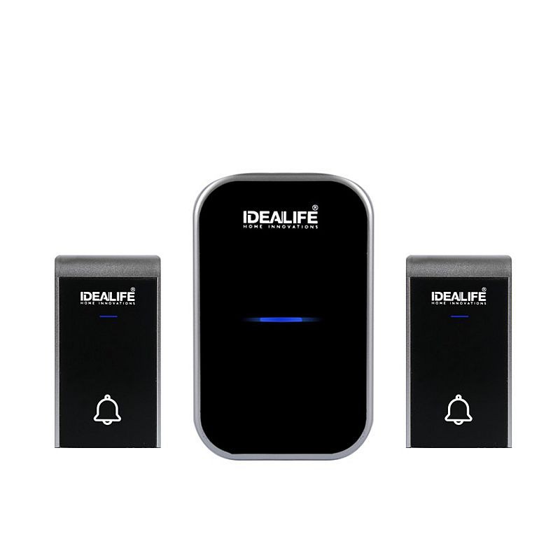 Idealife Bel Pintu - Bell Rumah - Wireless DoorBell Door Bell 2 Remote IL-292 / IL 292