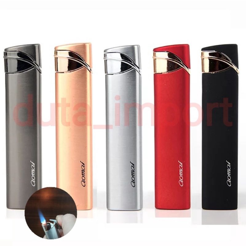 Aomai  Slim Lighter/Korek api Unik AOMAI ringan portable dengan Jendela Gas(AM091)