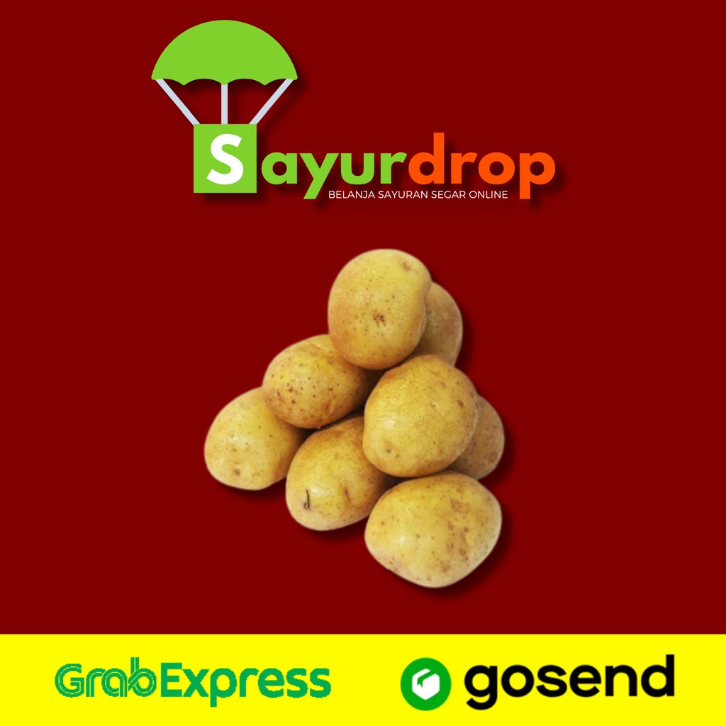 

Kentang Sedang Granola 550 Gram - Segar Higienis Murah - Instant/Same Day Delivery (Sayurdrop)