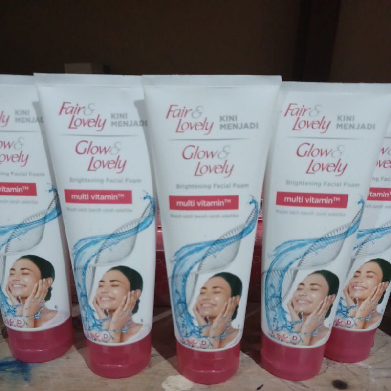 Fair Lovely - Glow &amp; Lovely Brightening Facial Foam 100gr