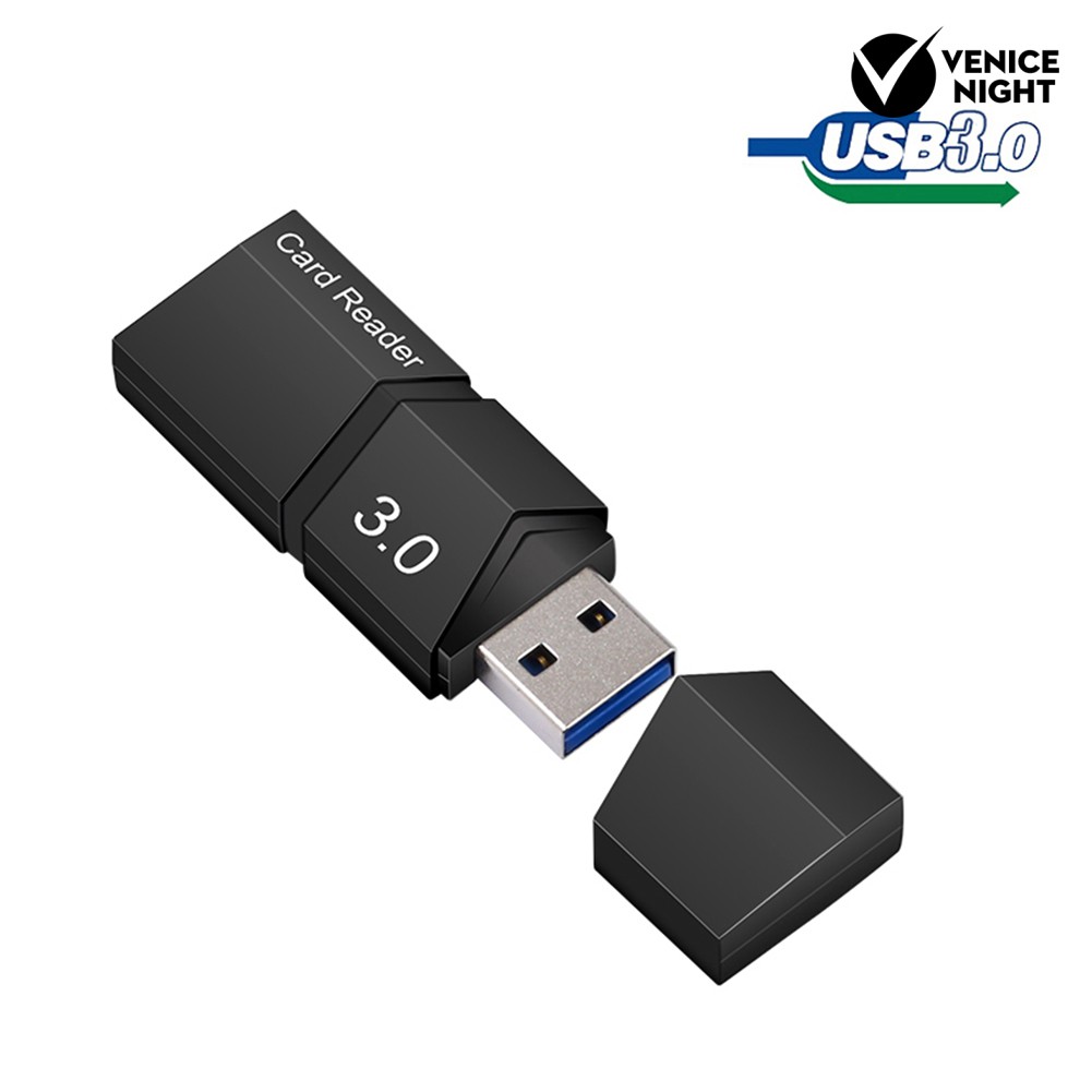 (Veni) Card Reader Micro Sd / Tf Card Usb 3.0 Kecepatan Tinggi Untuk Pc Laptop