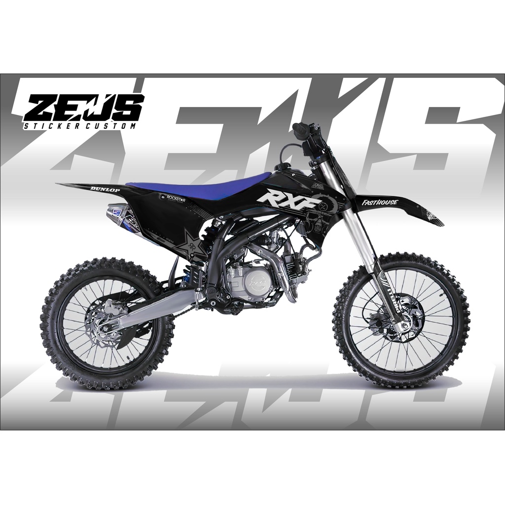 Decal Sticker - Stiker Dekal Rxf 150cc Zeus SC 07