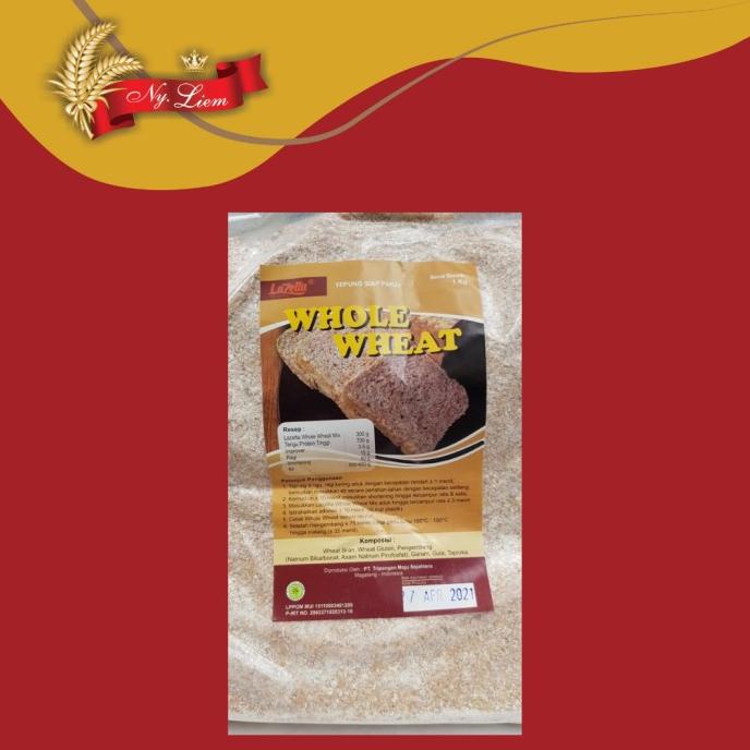

LAZETTA Whole Wheat / Tepung Gandum1 kg