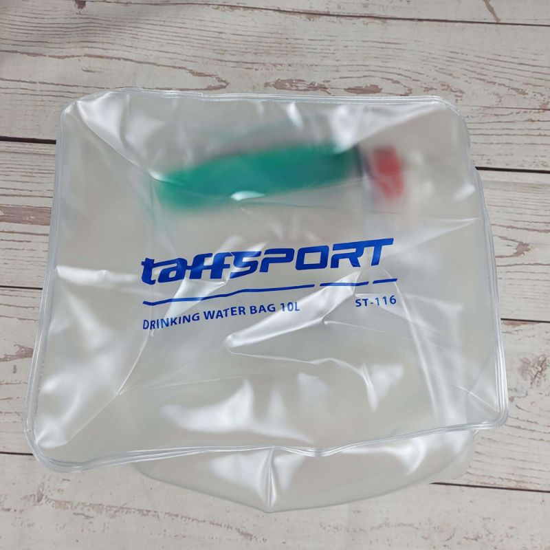 TaffSPORT Kantong Air Portable Camping Water Storage 10 Liter - ST-116 - Transparent