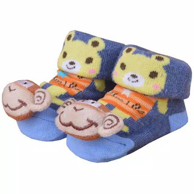 Kaos Kaki Bayi Baby Newborn 0 - 1 Tahun Laki Laki Perempuan Sepatu Bayi Sepatu Newborn Kaos Kaki Bayi BONEKA lucu Korea