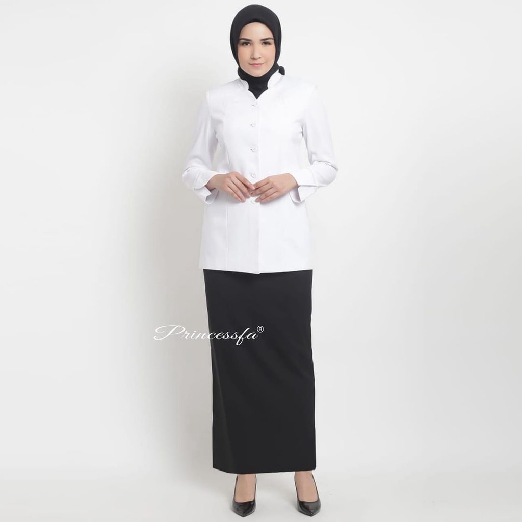 Seragam Princessfa Hitam Putih Seragam Set Blazer Hitam Putih Seragam Setelah Putih Hitam Bahan Capp