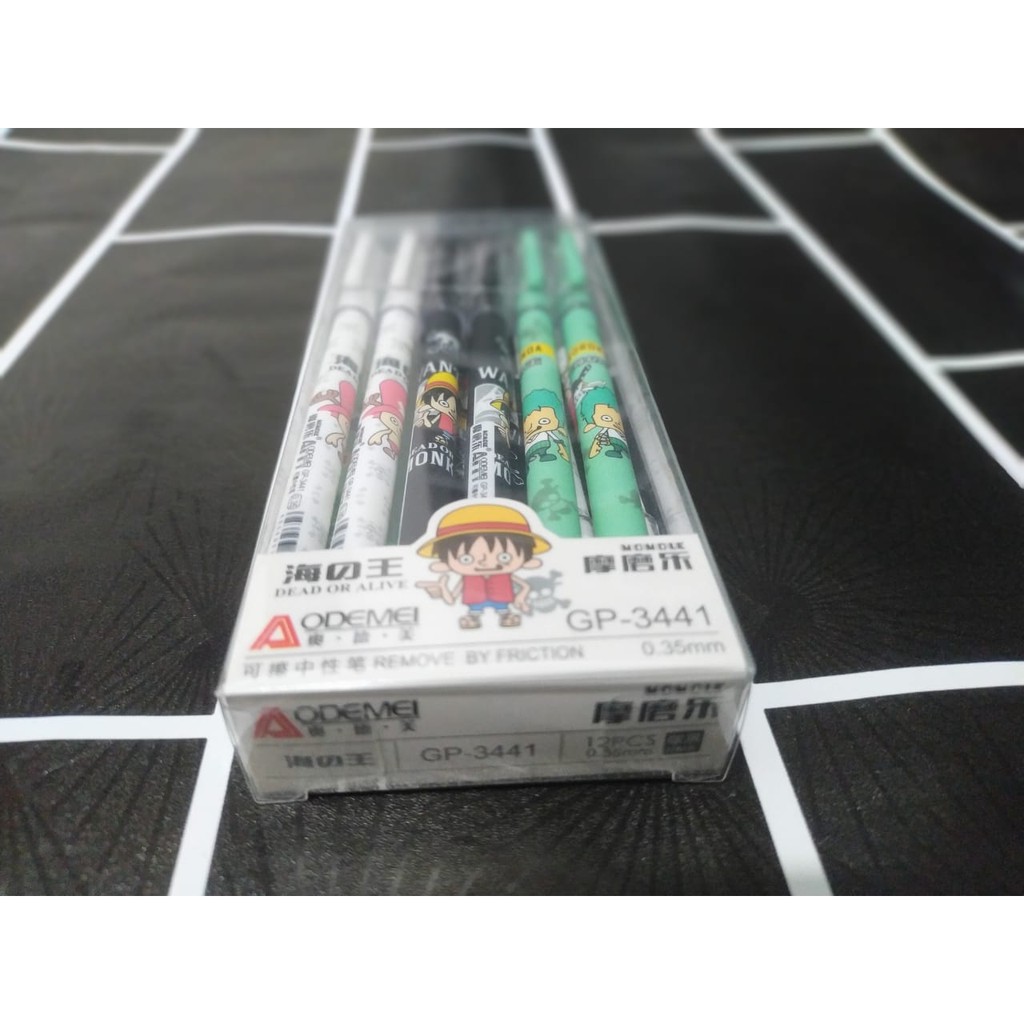 

Pulpen aodemei bisa hapus GP-294 isi 12pcs
