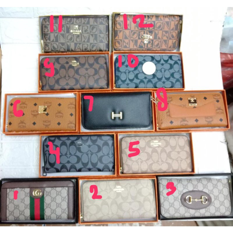 Dompet wanita#Dompet kartu dan uang#reseleting